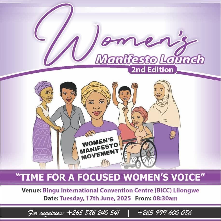 Time's up: Malawi Women's Manifesto movement vows change MediaGov