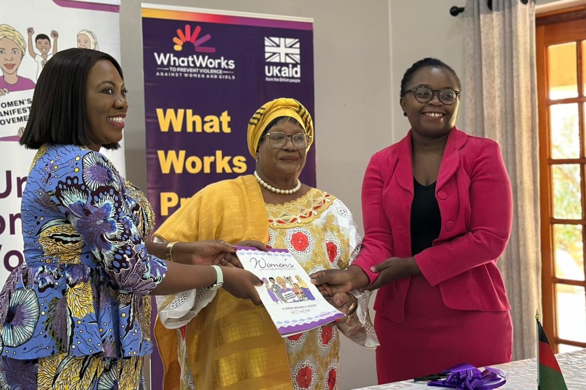 Women’s Manifesto Movement dates Malawi’s sole female presidential candidate