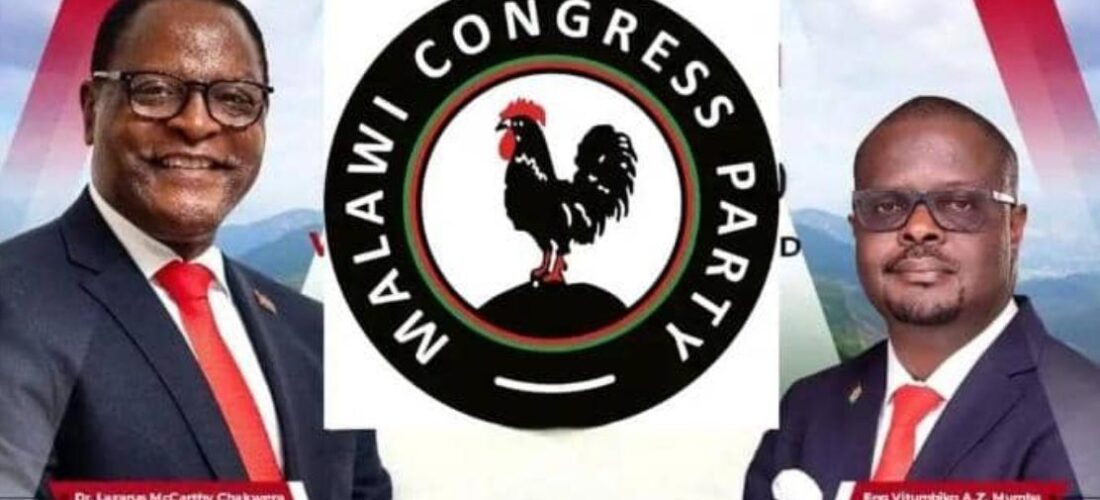 MCP taps firebrand Mumba as Chakwera’s VP amid DPP surge