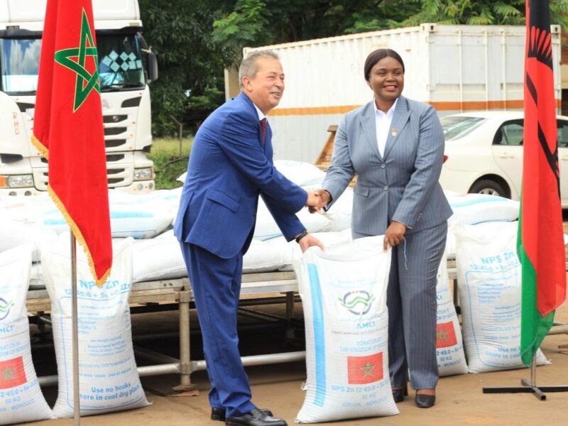 Morocco doubles fertiliser support to Malawi to boost food production