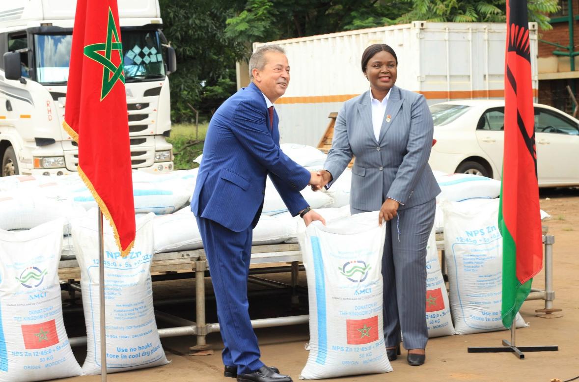 Morocco doubles fertiliser support to Malawi to boost food production
